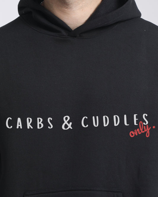 CARBS & CUDDLES HEAVY FLEECE HOODIE