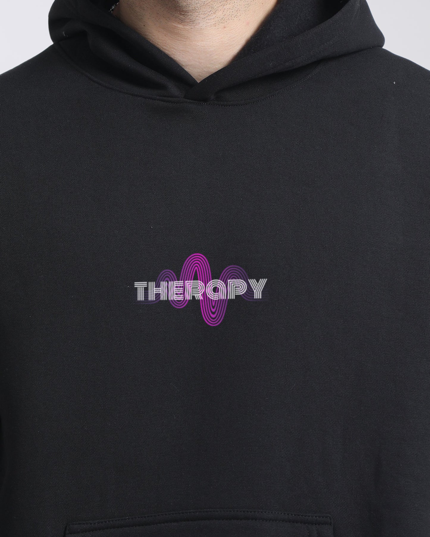 TECHNO THERAPY HEAVY FLEECE HOODIE