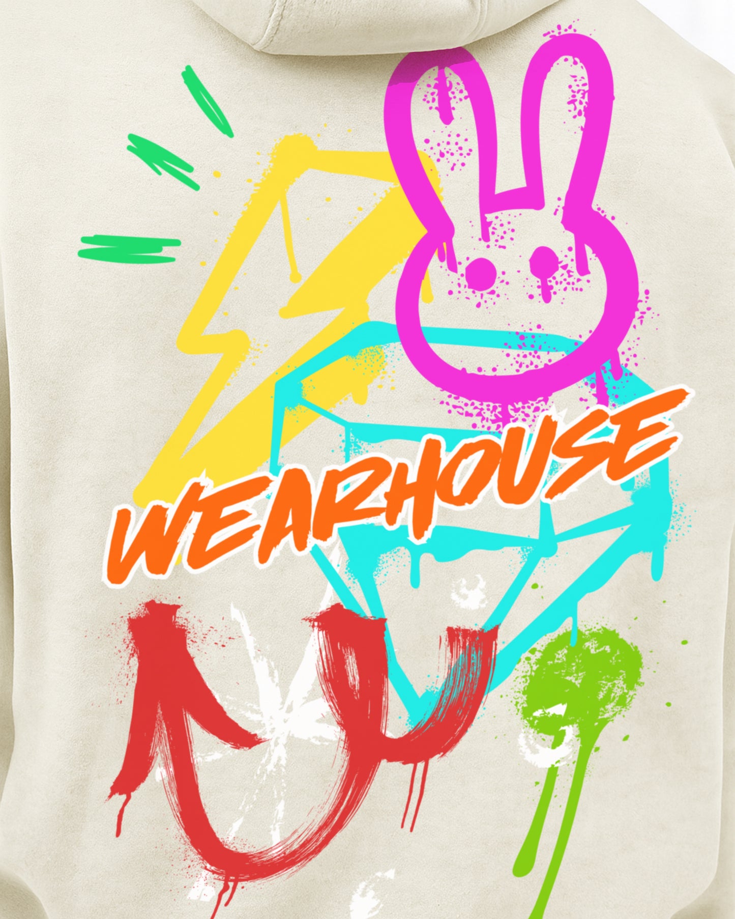 WEARHOUSE GRAFFITI HOODIE