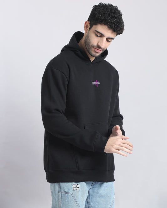 TECHNO THERAPY HEAVY FLEECE HOODIE