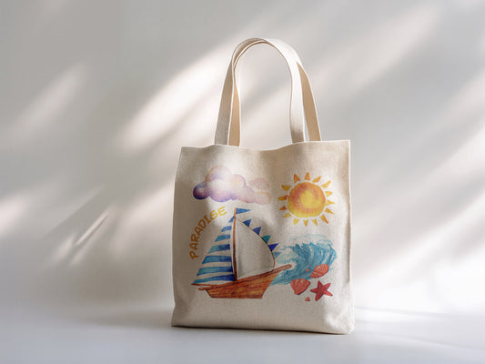 BEACH PARADISE TOTE